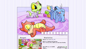 Neopets shop background